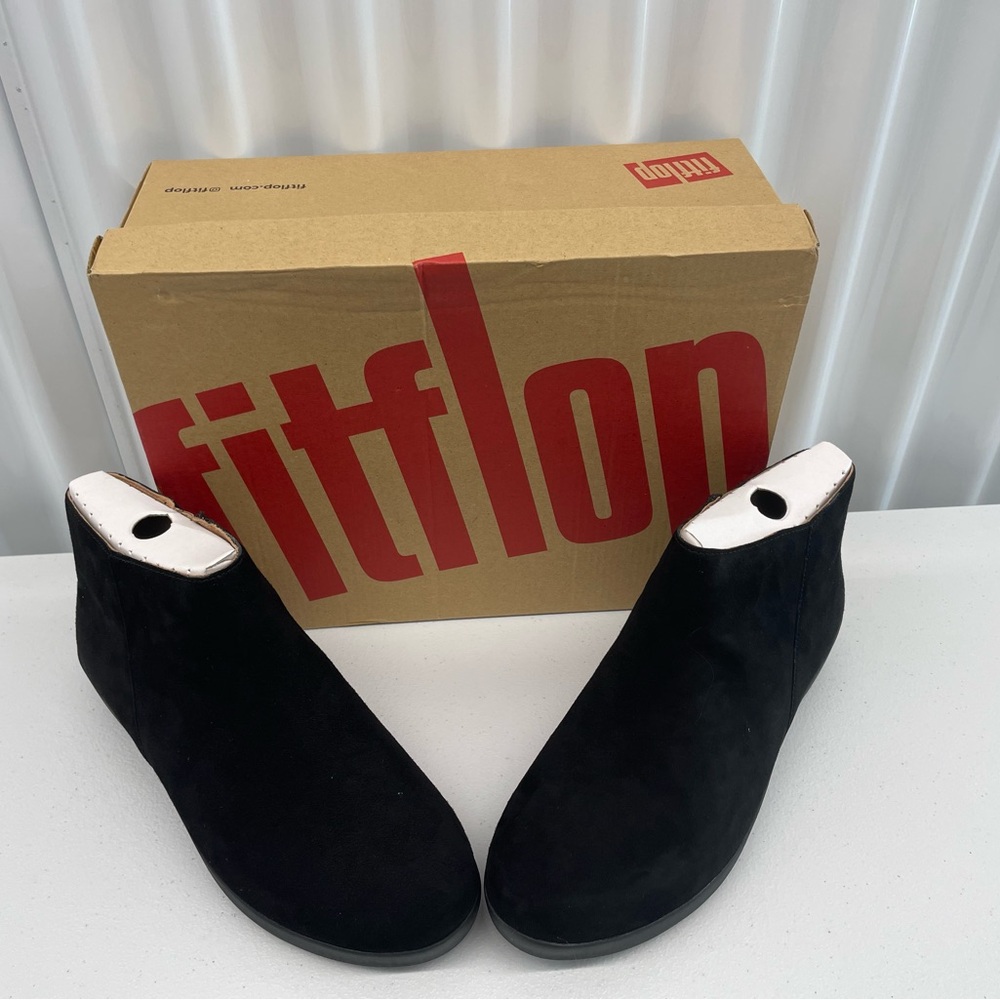 Fitflop Sumi Suede Ankle Boots-NWT- Size 10